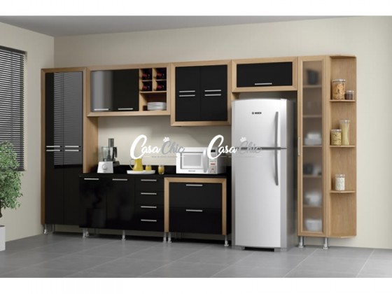 Cozinha Compacta Ditalia Aspen 36